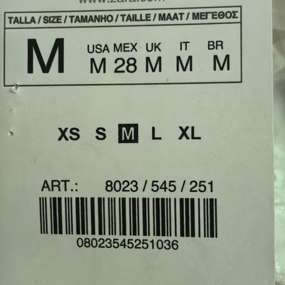 Zara White Eyelet Midi Dress - Picture 9 of 11